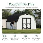 Classic Gambrel 4' Barn Shed