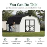 Classic Gambrel 4' Barn Shed