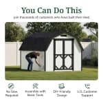 Classic Gambrel 4' Barn Shed