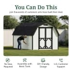 Classic Gambrel 4' Barn Shed