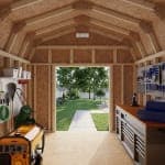 Classic Gambrel 6' Barn Shed