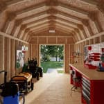 Classic Gambrel 6' Barn Shed
