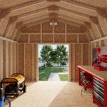 Classic Gambrel 6' Barn Shed