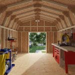 Classic Gambrel 6' Barn Shed