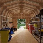 Classic Gambrel 6' Barn Shed