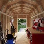 Classic Gambrel 6' Barn Shed