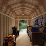 Classic Gambrel 6' Barn Shed