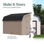 Classic Gambrel 6' Barn Shed