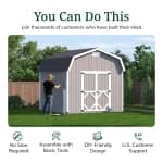 Classic Gambrel 6' Barn Shed