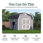 Classic Gambrel 6' Barn Shed
