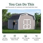 Classic Gambrel 6' Barn Shed