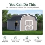 Classic Gambrel 6' Barn Shed