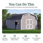 Classic Gambrel 6' Barn Shed