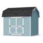 Classic Gambrel 6' Barn Shed with Side Entry