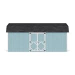 Classic Gambrel 6' Barn Shed with Side Entry