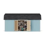 Classic Gambrel 6' Barn Shed with Side Entry