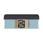 Classic Gambrel 6' Barn Shed with Side Entry