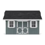 Classic Gambrel Barn Shed with Overhang