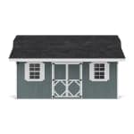Classic Gambrel Barn Shed with Overhang