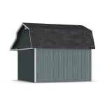 Classic Gambrel Barn Shed with Overhang