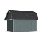Classic Gambrel Barn Shed with Overhang