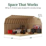 Classic Gambrel Large Barn Shed