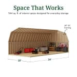 Classic Gambrel Large Barn Shed