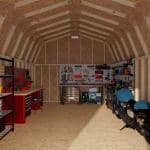 Classic Gambrel Large Barn Shed
