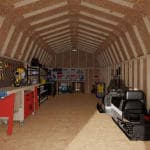 Classic Gambrel Large Barn Shed