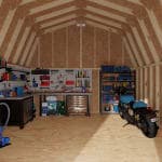 Classic Gambrel Large Barn Shed