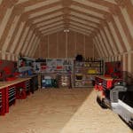 Classic Gambrel Large Barn Shed