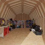 Classic Gambrel Large Barn Shed
