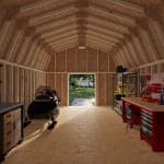 Classic Gambrel Large Barn Shed