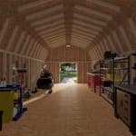 Classic Gambrel Large Barn Shed