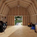 Classic Gambrel Large Barn Shed