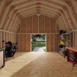 Classic Gambrel Large Barn Shed