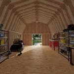 Classic Gambrel Large Barn Shed