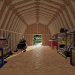 Classic Gambrel Large Barn Shed