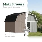 Classic Gambrel Large Barn Shed