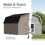 Classic Gambrel Large Barn Shed