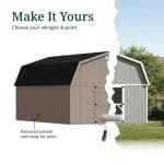 Classic Gambrel Large Barn Shed