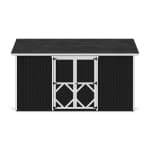 Classic Gable Shed with Side Entry