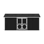 Classic Gable Shed with Side Entry