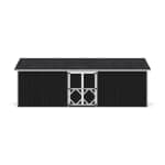 Classic Gable Shed with Side Entry