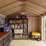 Classic Gable Shed with Side Entry