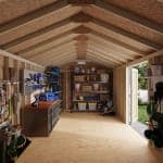 Classic Gable Shed with Side Entry
