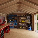 Classic Gable Shed with Side Entry