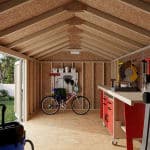 Classic Gable Shed with Side Entry