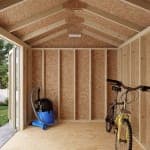 Classic Gable Shed with Side Entry