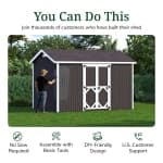 Classic Gable Shed with Side Entry